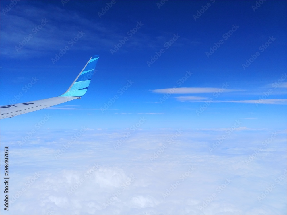 Fototapeta premium airplane in the sky