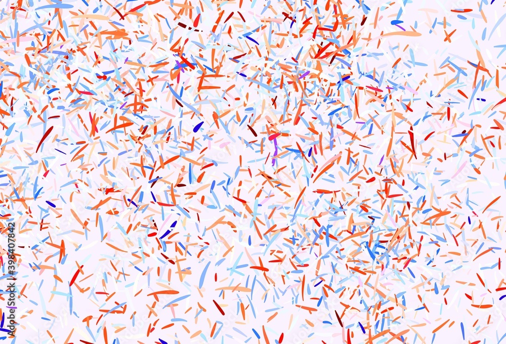 Light Blue, Yellow vector template with repeated sticks. Light Blue, Yellow vector template with repeated sticks.