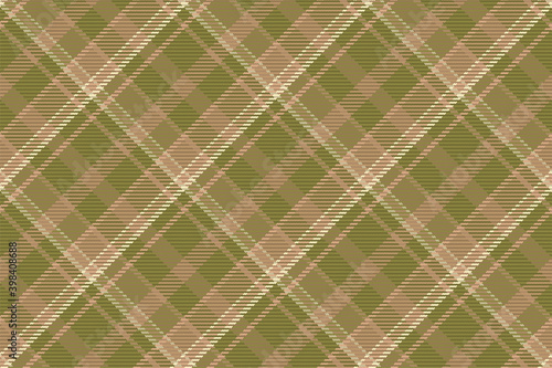 Seamless pattern of scottish tartan plaid. Repeatable background with check fabric texture. Vector backdrop striped textile print.