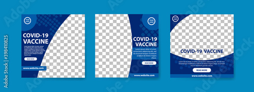 Collection of covid-19 vaccine social media posts. vaccine for covid-19. for the socialization of the covid-19 virus vaccination. 