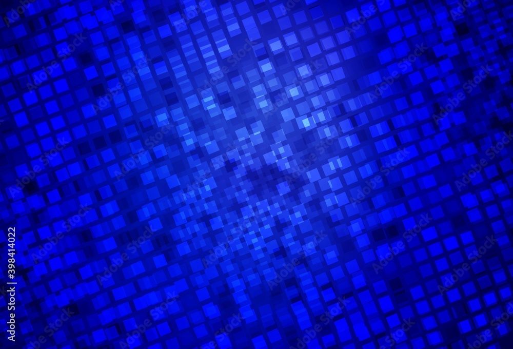 Dark BLUE vector background with rectangles. Dark BLUE vector background with rectangles.