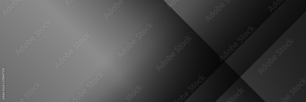 Black grey abstract background for wide banner Black grey abstract background for wide banner