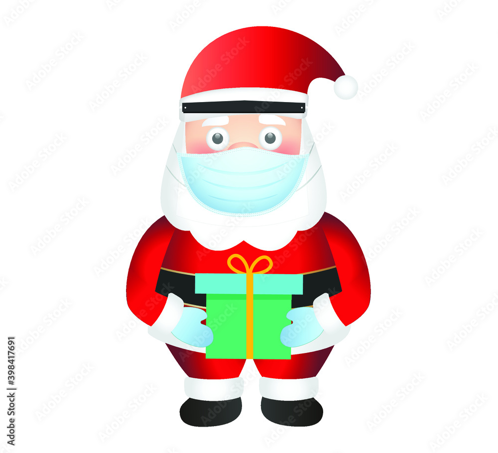 Santa Claus vector illustration isolated on white background. Santa emoji. Mask Emoticon. Santa Clause smiley. Mask face emoji. Santa Claus emoticon. Santa Claus vector illustration isolated on white background. Santa emoji. Mask Emoticon. Santa Clause smiley. Mask face emoji. Santa Claus emoticon.