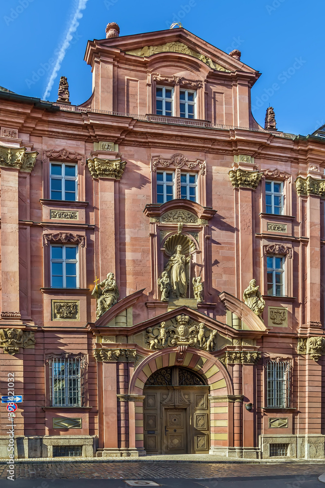 Fototapeta premium Former Jesuit college in Wurzburg, Germany