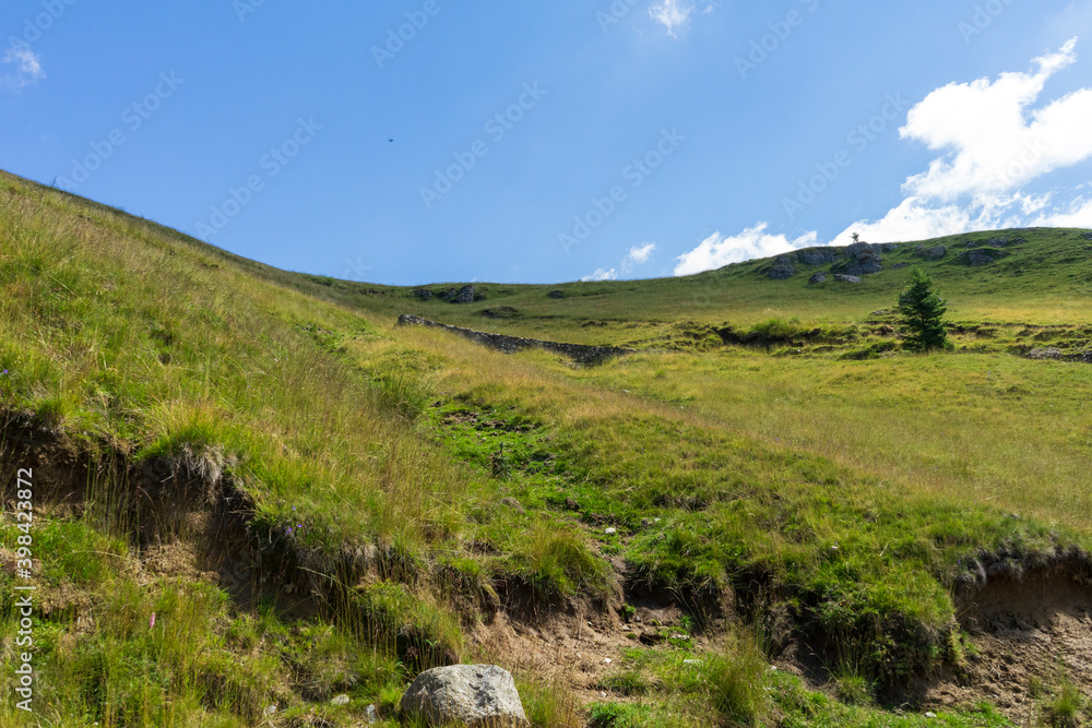 View from Bucegi mountains, Romania, Bucegi National Park