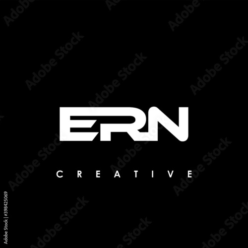 ERN Letter Initial Logo Design Template Vector Illustration	
