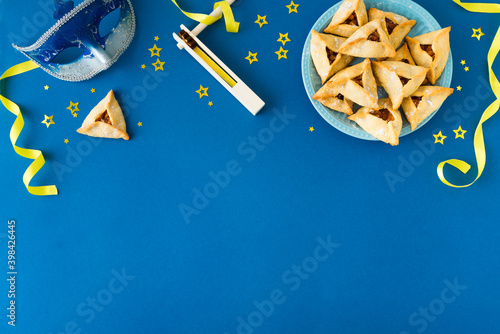 Purim celebration concept photo