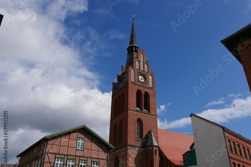 St. Georg in Grabow (Elde) in Mecklenburg-Vorpommern - Fachwerkstadt in Mecklenburg