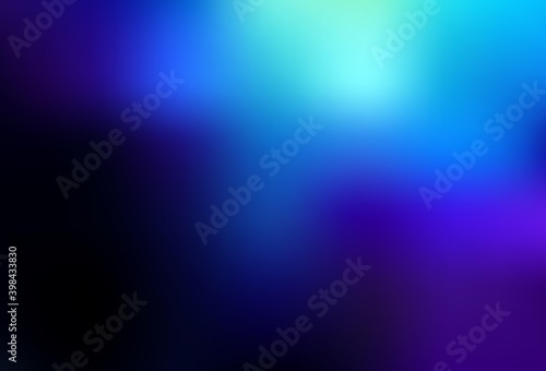 Dark BLUE vector glossy abstract layout.