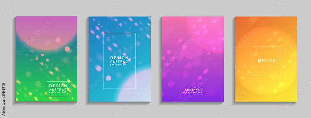 Modern colorful geometric abstract background. Fluid shapes composition for banner, poster, book or web. vector illustration design EPS10.