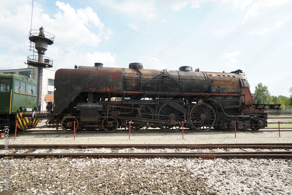 Naklejka premium budapest, trains, historical, hungary