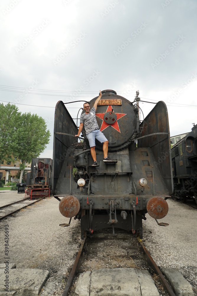 Obraz premium budapest, trains, historical, hungary