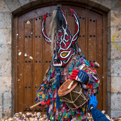 JARRAMPLAS, Carnival, Piornal, Jerte Valley, Cáceres, Extremadura, Spain, Europe photo