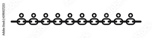 Для ИнтернетаUnited Community Logo. bringing people together into chain link, united community, people equality concept. black and white. Vector illustration