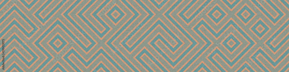 Abstract Geometric Pattern generative computational art illustration