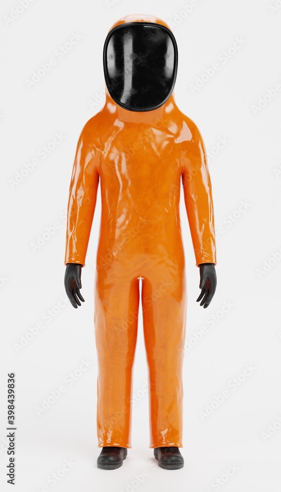 Realistic 3D Render of Protective Suit Realistic 3D Render of Protective Suit