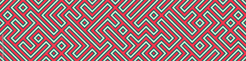 Abstract Geometric Pattern generative computational art illustration Abstract Geometric Pattern generative computational art illustration