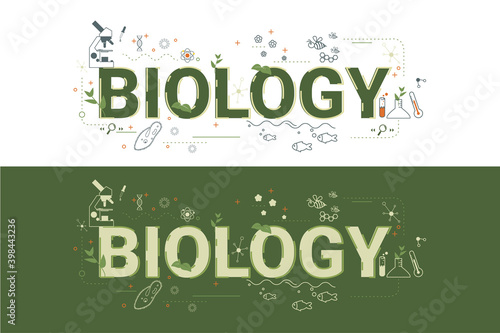Illustration of biology topic.