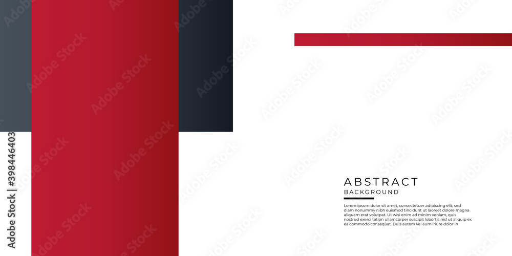 Modern black red white abstract geometric background for presentation design
Modern black red white abstract geometric background for presentation design