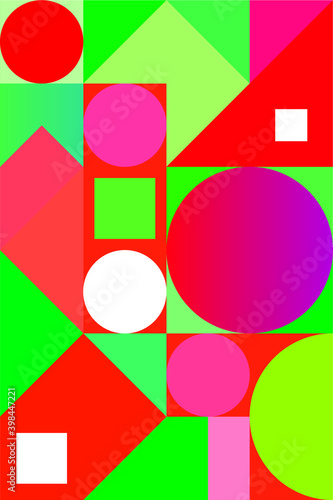 abstract colorful geometric pattern, vector wallpaper