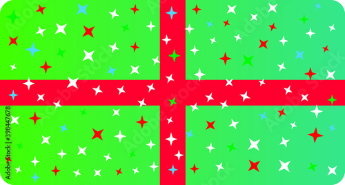 abstract colorful christmas pattern, holidays, geometric vector wallpaper