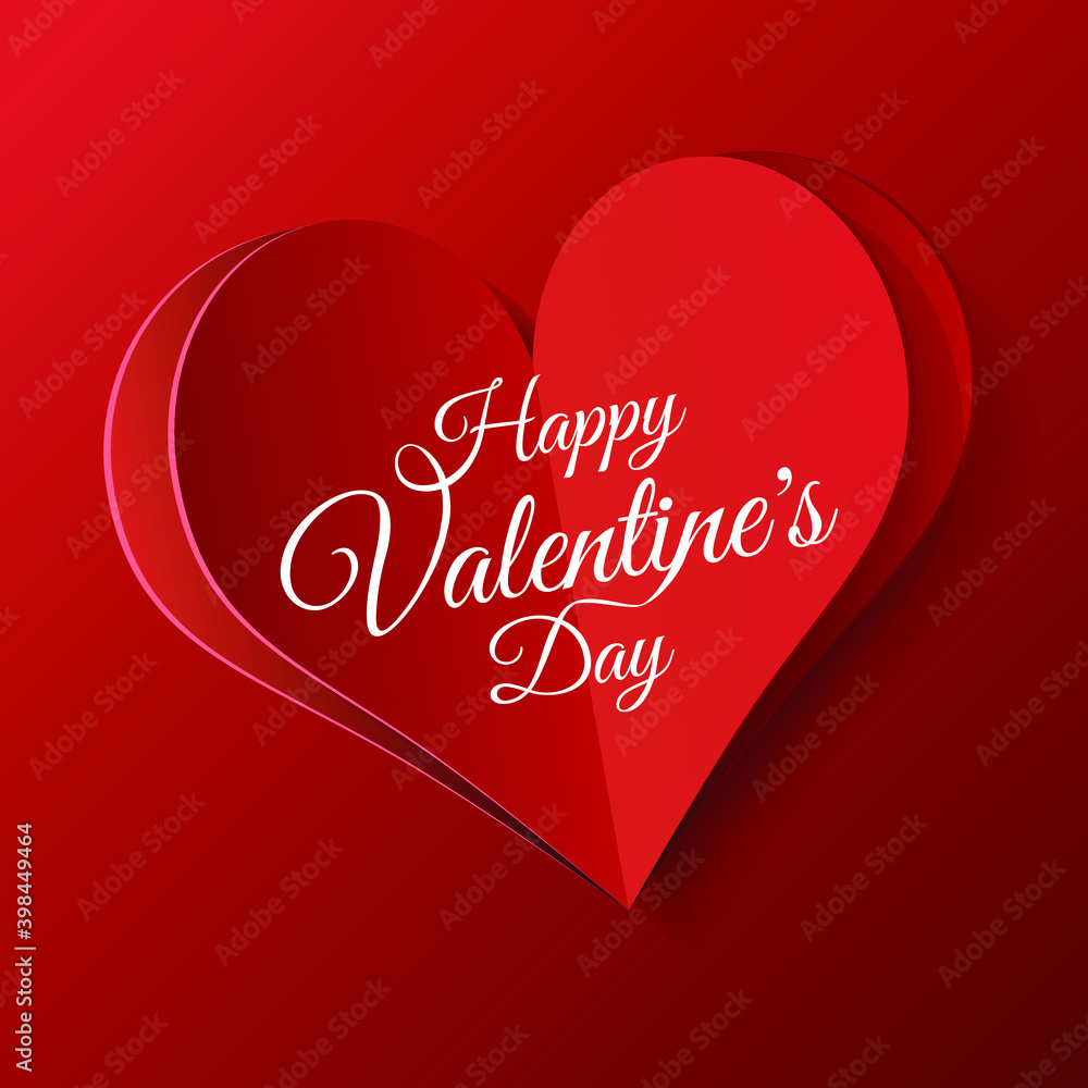 High Quality Paper Shape of Heart on Gradient Background . Poster of Love for your Design . Isolated Vector Elements High Quality Paper Shape of Heart on Gradient Background . Poster of Love for your Design . Isolated Vector Elements