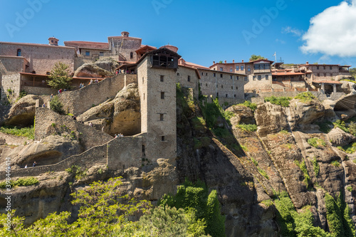Monastery of Great Meteoron located at Meteora  Greece