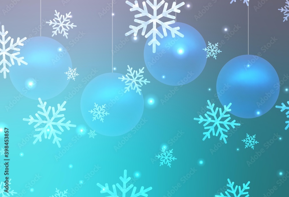 Light Pink, Blue vector texture in birthday style. Light Pink, Blue vector texture in birthday style.