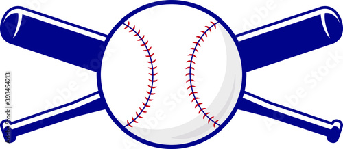 Baseball items. Sport equipment. Baseball bat. Baseball ball.