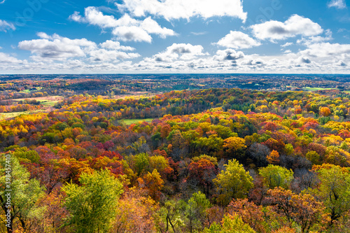 Nature around Holy Hill in Wisconsin of USA