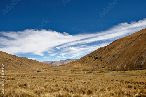 Mountain scenery in Peru