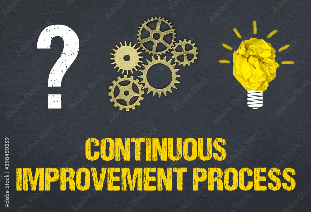 Obraz premium Continuous Improvement Process 