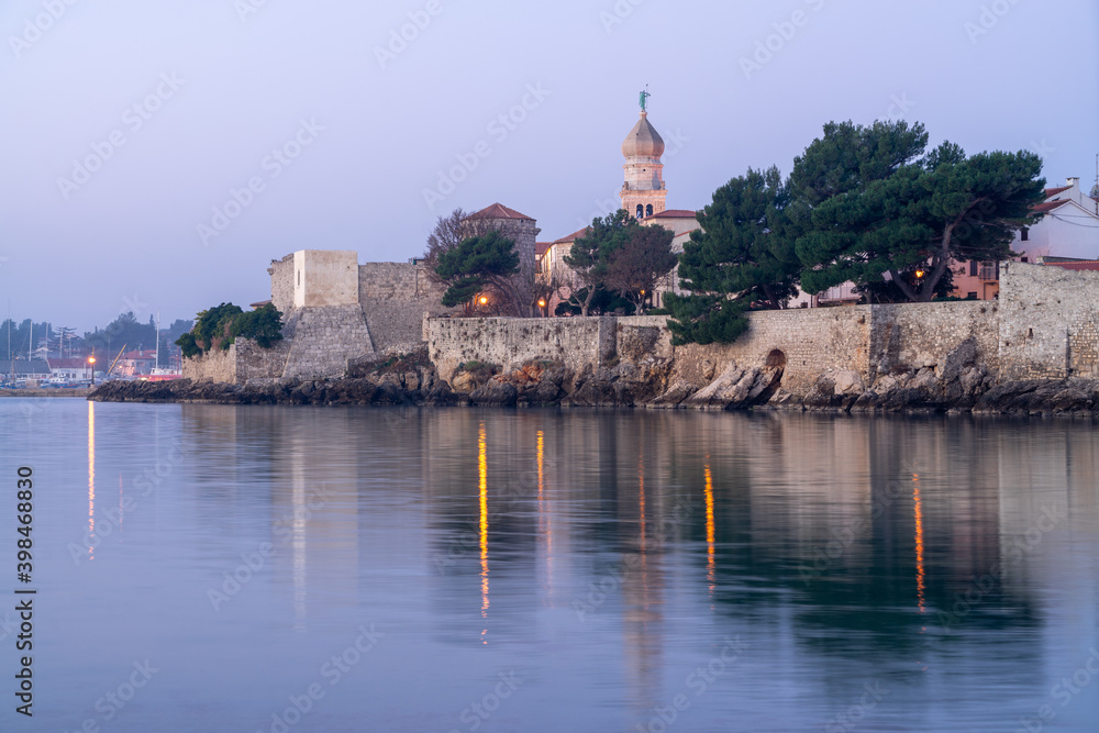 Krk is the main settlement of the island of Krk, Croatia. The city is ancient, being among the oldest in the Adriatic