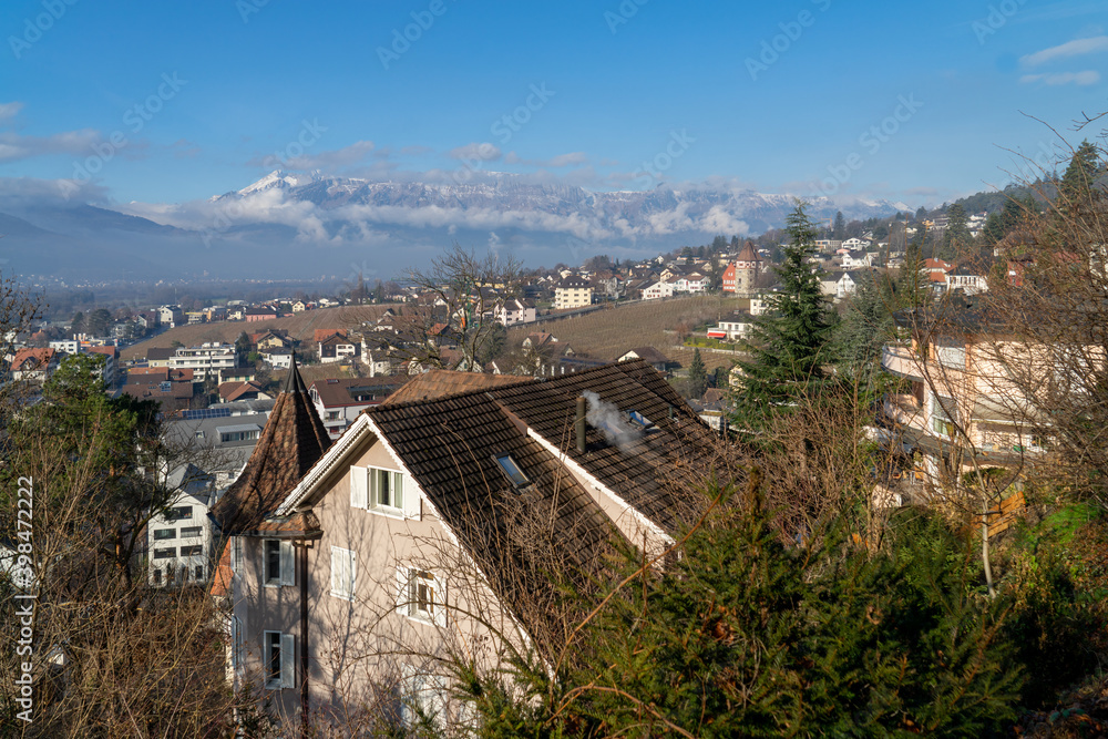 View of the Principality of Liechtenstein