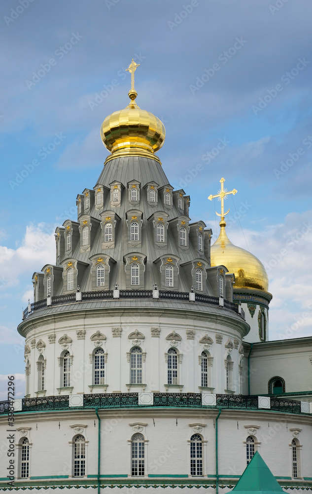 Resurrection cathedral of Resurrection (New Jerusalem) monastery in Istra. Russia