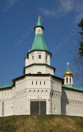 Tower of David's house of Resurrection (New Jerusalem) monastery in Istra. Russia