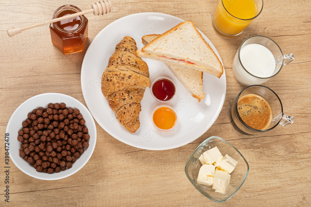 Delicious homemade breakfast Delicious homemade breakfast
