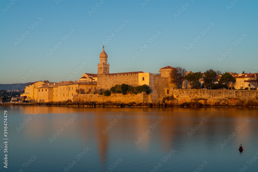 Krk is the main settlement of the island of Krk, Croatia. The city is ancient, being among the oldest in the Adriatic