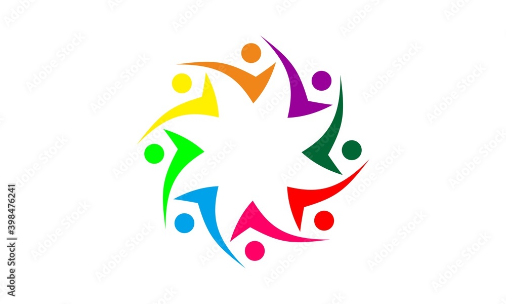 team work people logo team work people logo