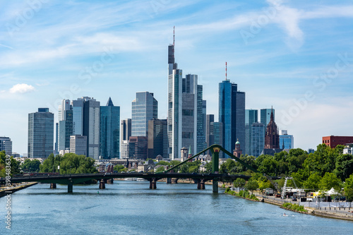 Frankfurt skyline photo