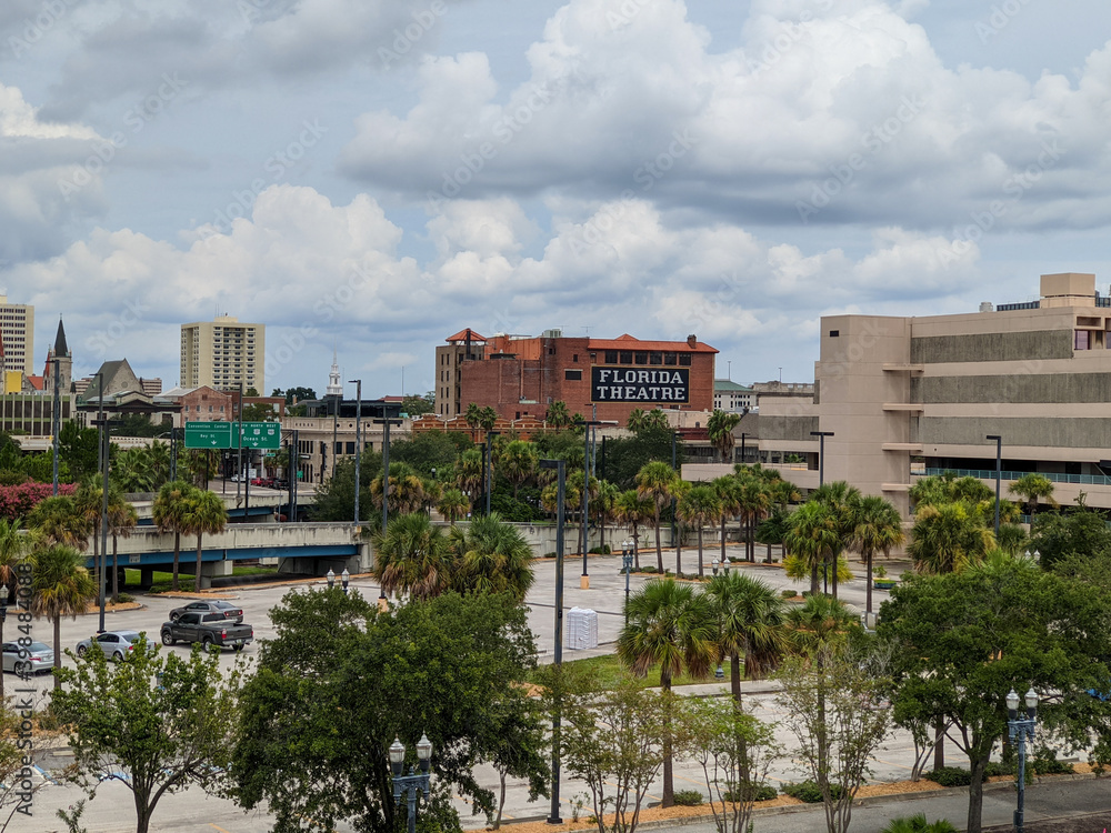 Cityscape in Downtown Jacksonville Florida