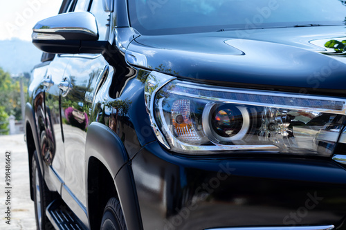 Wallpaper Mural Details of modern car headlights Torontodigital.ca