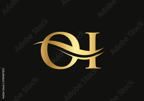 Premium OI letter logo design. OI Logo for luxury branding. Elegant and stylish design for your company. 