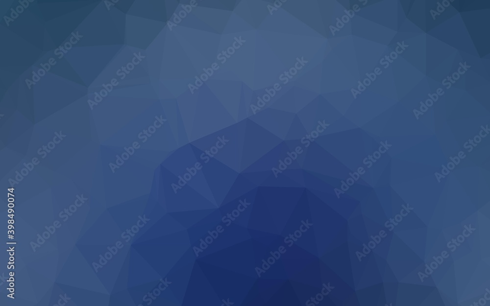 Dark BLUE vector abstract mosaic background. Shining illustration, which consist of triangles. Elegant pattern for a brand book. Dark BLUE vector abstract mosaic background. Shining illustration, which consist of triangles. Elegant pattern for a brand book.