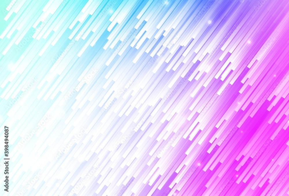 Light Pink, Blue vector background with straight lines. Light Pink, Blue vector background with straight lines.