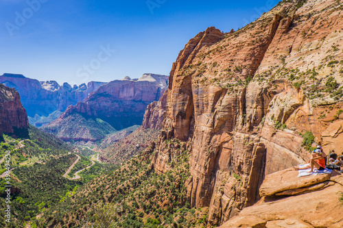 Canyon Overlook Trail in Zion National Park, Utah