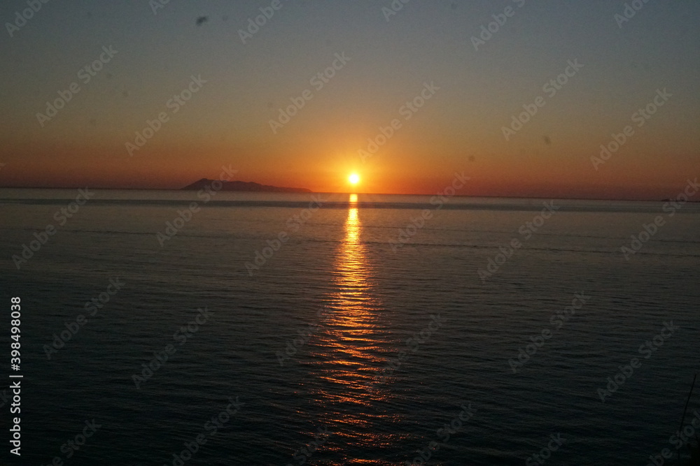 canal d'amour, corfu, greece, grecia, sea, sunset