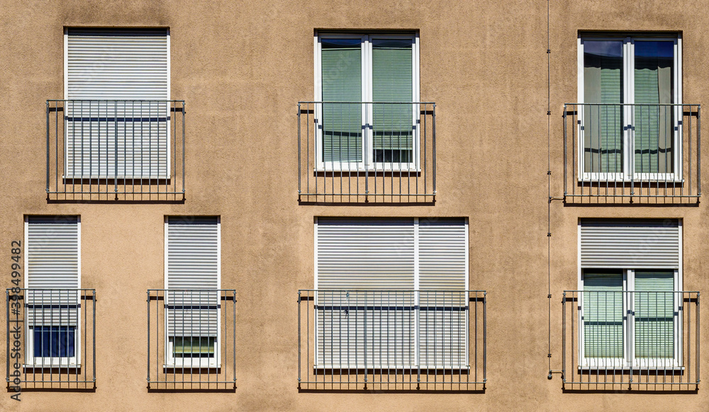 Obraz premium old window at a facade