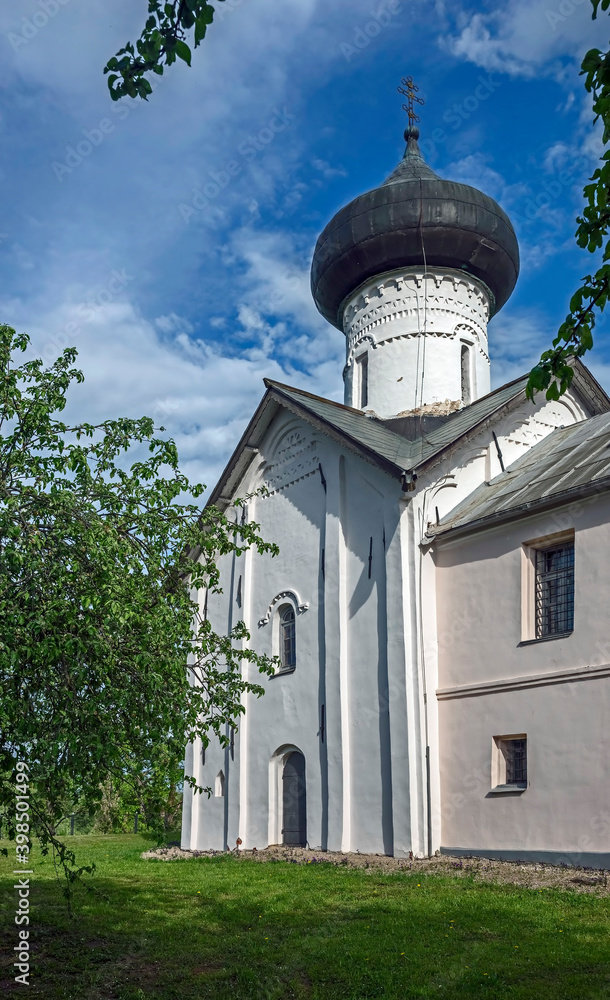 St. Simeon church. City of Novgorod, Russia. Year of opening - 1467