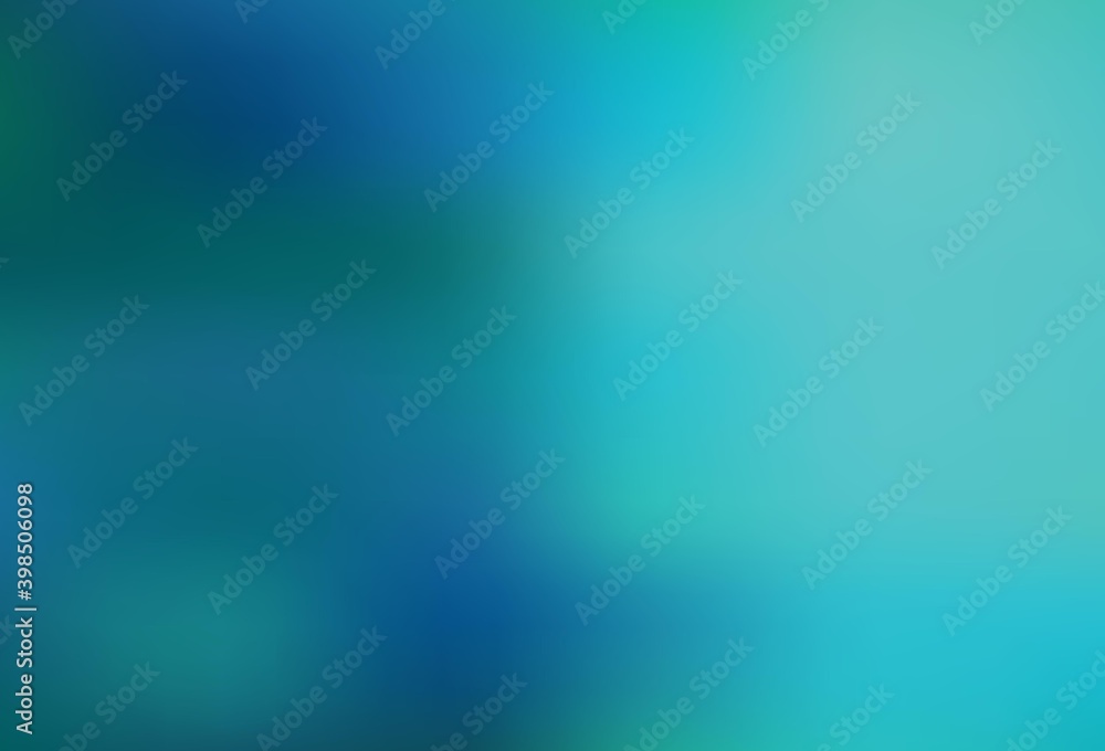 Obraz premium Light Green vector blurred bright texture.
